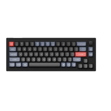 Клавиатура Keychron V2-D1 Carbon Black Knob Red Switch RGB Hot-Swap Keychron K pro Mechanical